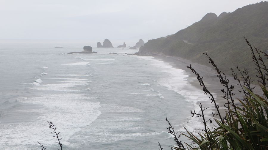 Rocks in the rain
